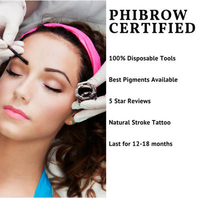 Phibrow Certified Microblading Artist Pros